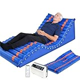 Mavdecll Wechseldruckmatratze, 200 × 90 cm Anti-Dekubitus-Luftkissen Mit...