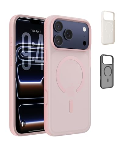 Image of Belkin iPhone 17 Pro Max Case | Slim, Anti-Yellowing, Anti-Scratch, 4M Drop Protection | 2 Years Warranty | Grip - Pink