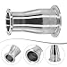Sanitary Tri Clamp Concentric Reducer Fitting, 304 Stainless Steel, 2