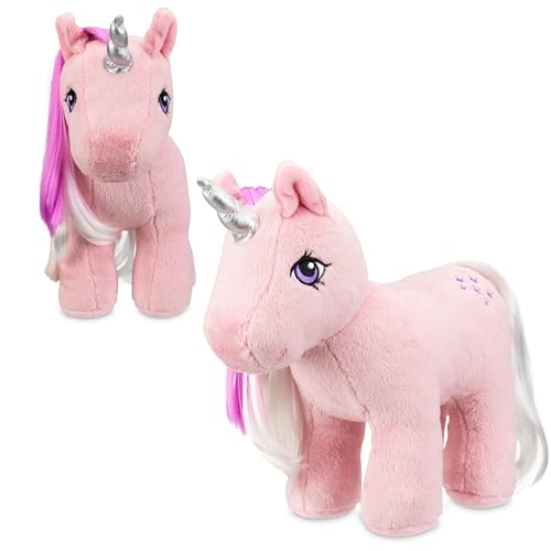 My Little Pony PelucheTwilight - Juguete Retro clásico, Caballo Vintage Coleccionable para niños, Regalo de Unicornio Ideal para niños y niñas de 3+ años, Aficionados a MLP