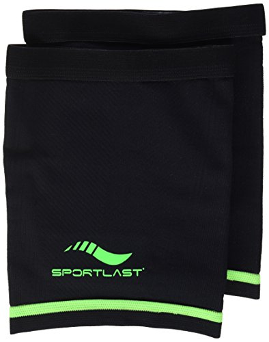 Sportlast Pro Muslera de compresión, Negro/Verde, XL