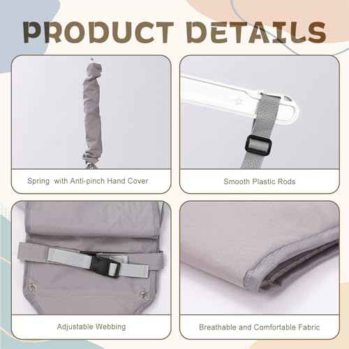 2 in 1 Baby Jumper with Swing, Baby Swing Indoor and Outdoor Use, Baby Jumpers and Bouncers, Toddler Swing with Foldable Stand - Image 3