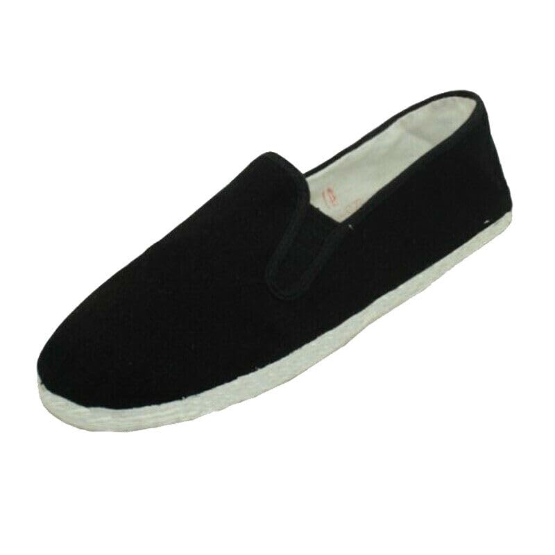 Men's Kung Fu Shoes Cotton Sole Tai chi Martial Art Ninja Slip On