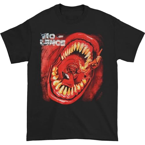 [FAZOM] Vio-Lence Mouth ロックバンド アメリカ 流行 欧米風 Tシャツ メンズ レディース Tシャツ 夏服 スポーツ トップス プリント 半袖 無地 ゆったり ファッション 大きいサイズ 肌着 人気服のサムネイル
