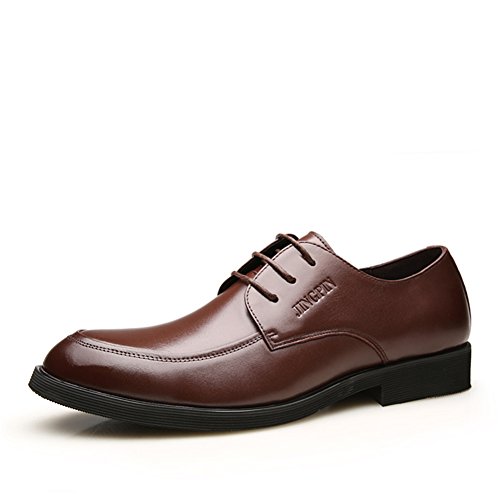 Chaussures Respirantes Hommes en Cuir Style Pop Britannique Affaires
