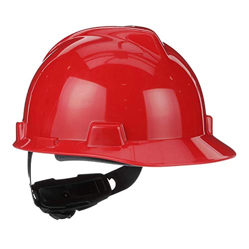 MSA 475363 V-Gard Slotted Cap, Standard, Red 1 Cap