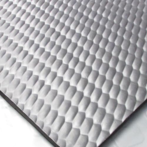 Pack of 4 (96 sq.ft) Horse Stable EVA Rubber Floor Mats - Non-Slip - Cushioned - Insulating - 18mm Thick - 6ft / 183cm x 4ft / 122cm - Raised Coin Pattern Underside For Drainage (4 Mats)