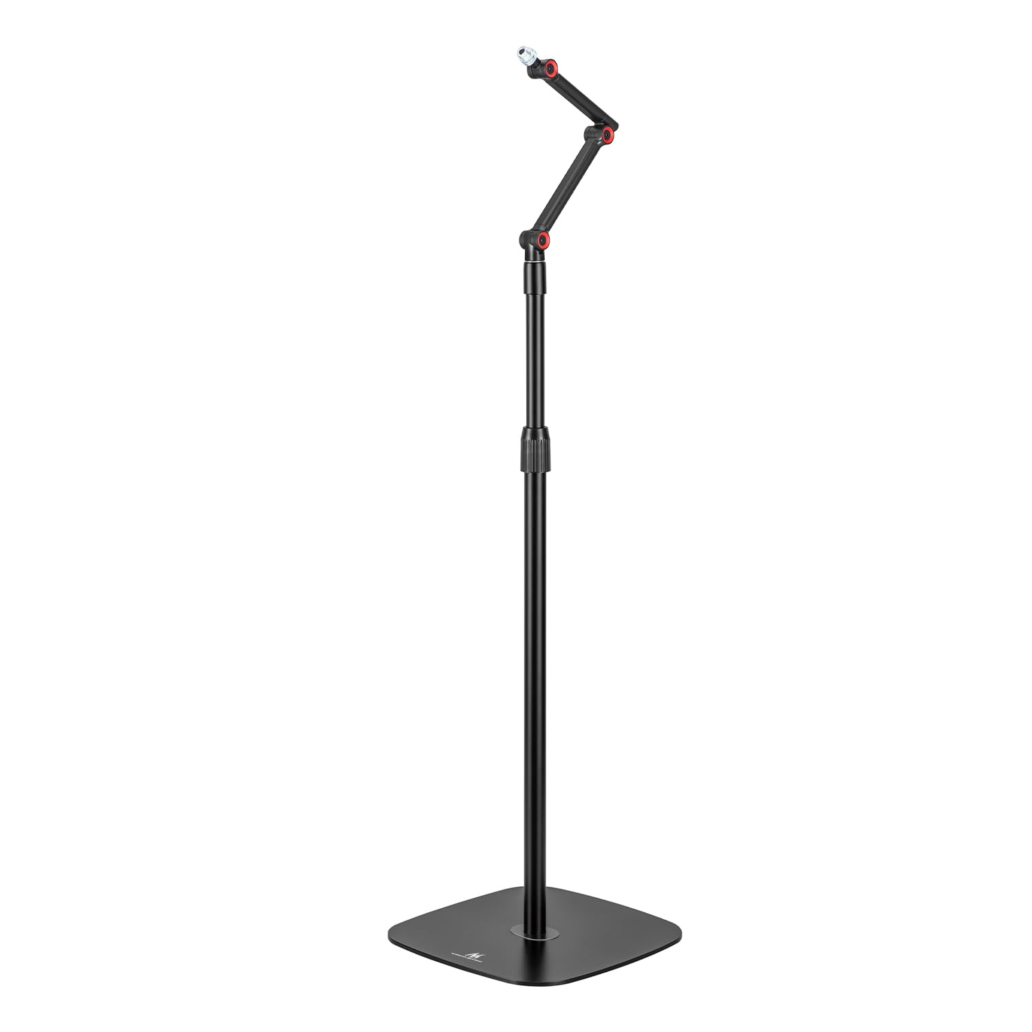 Maclean MC-337 Professioneller Mikrofonständer | Verstellbare Höhe von 626 bis 1694 mm | Maximale Belastung 1 kg | Gewinde 3/8" und 5/8" | Universalmikrofonhalterung