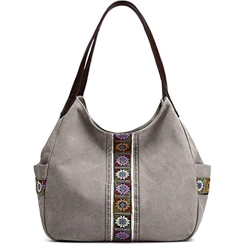 Worldlyda Women Canvas Hobo Purse Cover