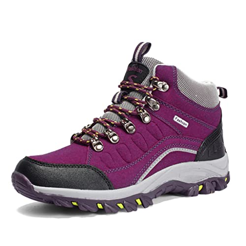 Botas De Senderismo para Mujer Impermeables Antideslizantes Escalada Trekking Zapatillas Outdoor...