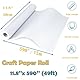 30 cm x 15m Zeichenpapier Rolle,70g/m² Papierrolle Malen Kinder Weiße, Malpapier Rolle Kinder,Skizzenpapier Skizzenrolle für Kinder Staffeleipapier Wandkunst Skizzieren Basteln Zeichnen Geschenkpapier