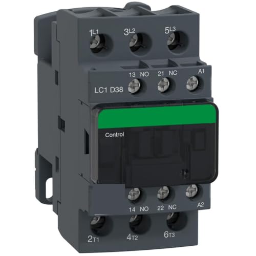 Image of LC1D38E7C Three-Pole AC Contactor, 38A, 48V, 50/60Hz