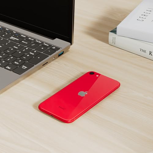 Image of Apple iPhone SE 2nd Generation, 128GB, Red - Unlocked (Renewed)