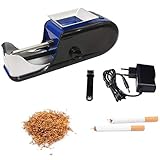 DFBGL Máquina automática de Liar Tabaco, inyector de Cigarrillos eléctrico, Regalo de cumpleaños para Padre y Maestro, Azul