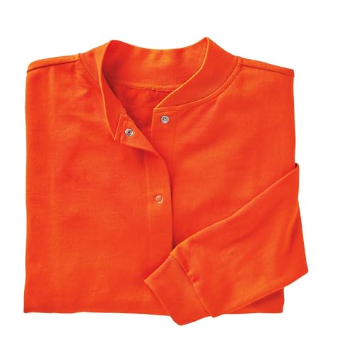 Image of AmeriMark Women Fleece Snap Button Cardigan Sweatshirt Coat - Ladies Soft Lightweight Warm Long Sleeve Jacket with Pockets