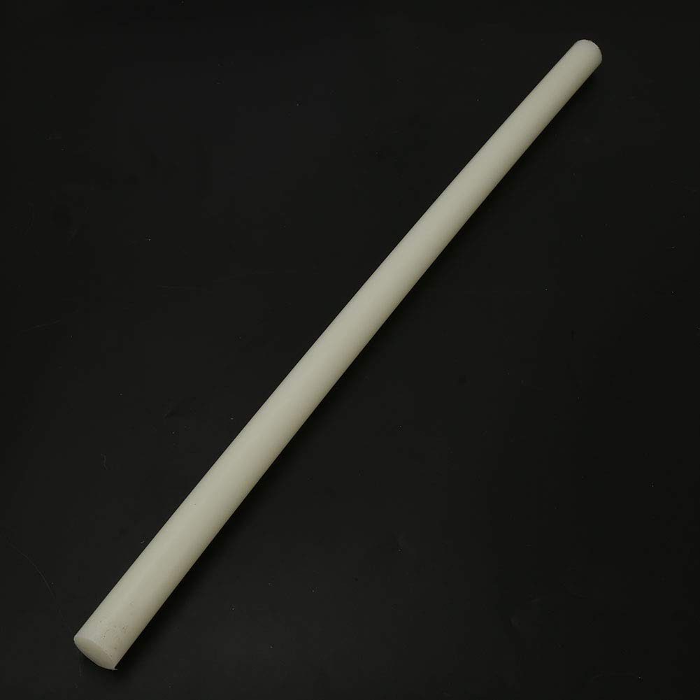 Tige en Nylon Ronde 20mm x 500mm - Résistante à l’usure - Barre en Plastique pour Machines