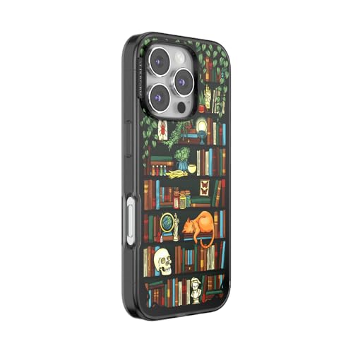 Funda para iPhone 16 Pro PopSockets MagSafe con diseño estantes históricos 2