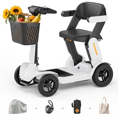 Mobility Scooter for Adult, 25 Miles Endurance Lightweight Mobility Scooter, Folding Mobility...