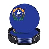 Qualité supérieure et protection moderne : fabriqué avec une attention particulière aux détails, ce lot de 6 dessous de verre circulaires avec drapeau de l'État du Nevada agit comme une protection fiable pour les meubles pour les tables, protégeant vos précieuses surfaces en bois, verre ou marbre des anneaux et marques de chaleur peu attrayants. La surface lisse garantit que vos tasses et verres glissent sans effort sans coller, préservant la beauté de votre routine d'entretien de meubles