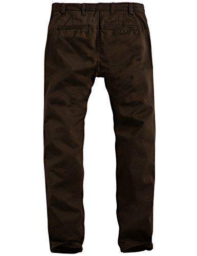 Image of Match Mens Regular-Fit Casual Flat Front Chino Pants