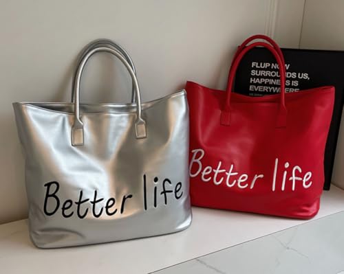 Bucket Shoulder Bag for Women Convertible Shoulder Purse Street Style Handbag Large Capacity Commuter Bag2