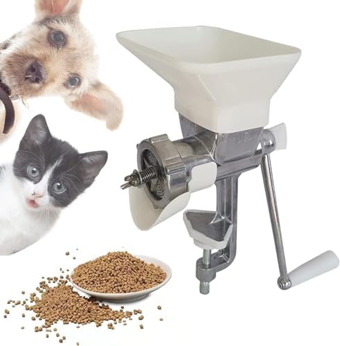 Nova máquina de pellets de ração para animais de estimação, granu...