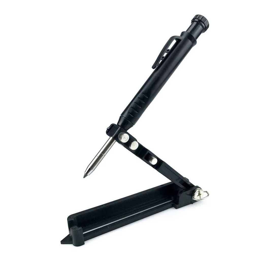 Aluminum Alloy Scribing Tool Construction Pencil DIY Woodworking Drawing Scriber Line Maker Measuring Tools for Professional