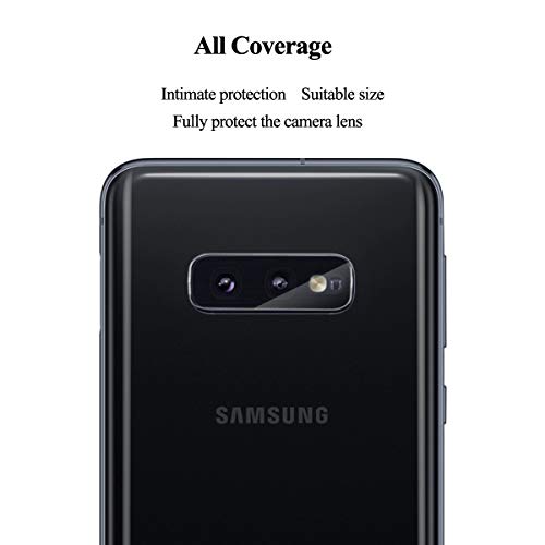 Omio For Samsung Galaxy S10E Camera Lens Protector 3 Pack Tempered Glass Screen Protector High Definition Lens Protective Case Ultra Thin Anti-Scratch Anti-Fingerprint Hard Glass Film For Galaxy S10E #TOP3