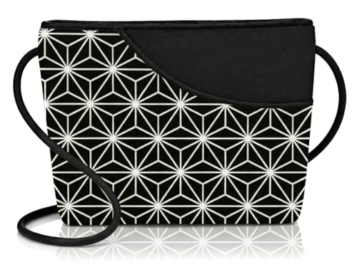 Image of Danny K. Women's Tapestry Zipper Purse Crossbody Handbag, Adjustable Cord, Handmade in USA