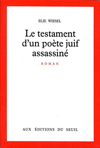 Télécharger Le Testament d'un poète juif assassiné (CADRE ROUGE) livre En ligne