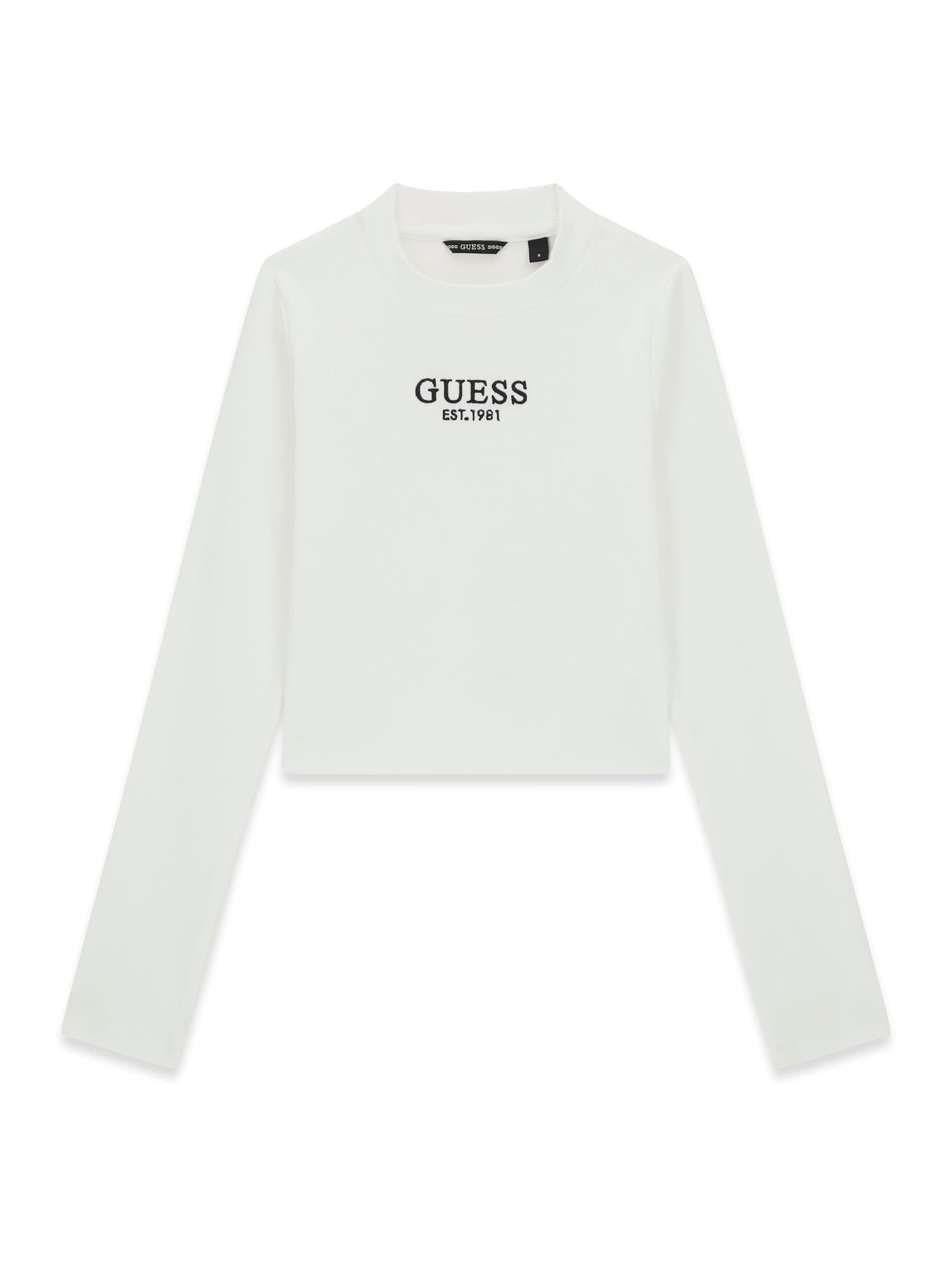 Guess Mädchen T-Shirt Stretch Rib T-Shirt Slim