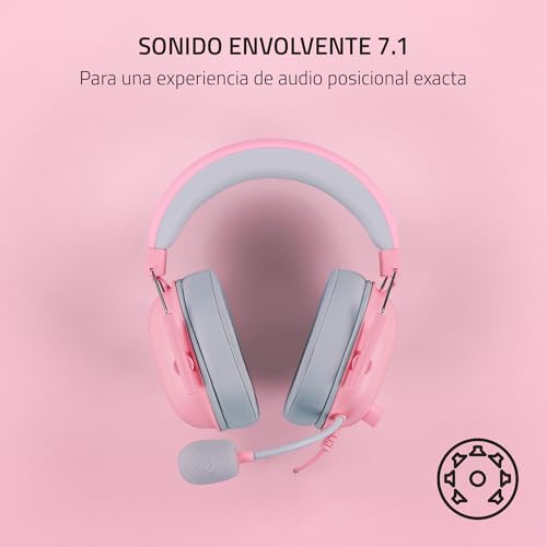 Miniatura 9 de Razer Blackshark V2 X - Auriculares Gaming Con Cable Multiplataparama Diafragmas De 50mm Triforce, Micrófono Cardioide Hyperclear, Ligereza Y Comodidad, Compatibilidad Multiplataparama Rosa