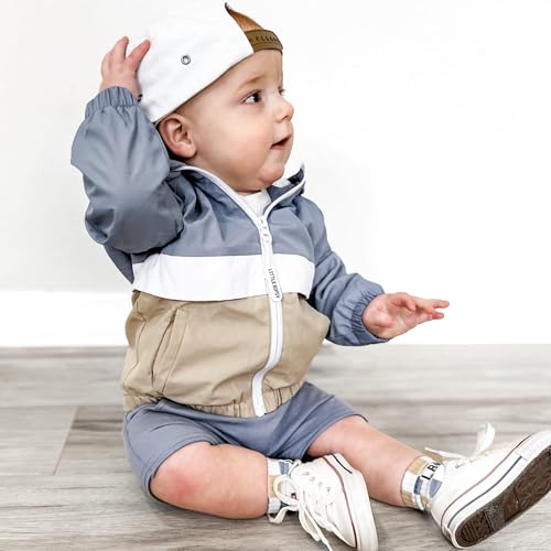 Thorn Tree Toddler Boys Jacket Fall Outerwear Zipper Closure Long Sleeve Coat Little Boys Clothes Top2