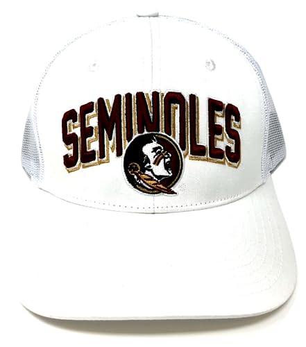 Gorra Trucker Ajustable Logo FSU Blanca miniatura 2
