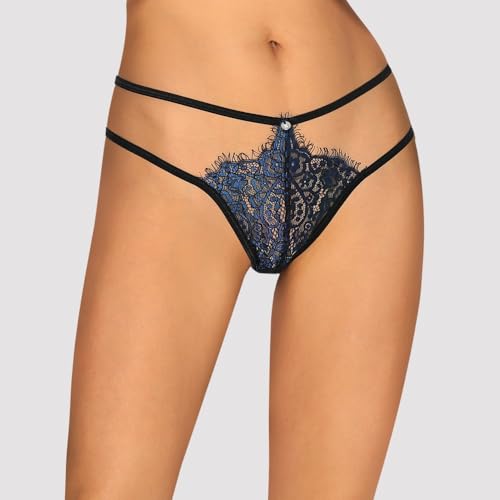 Obsessive Yassmyne Thong Blue L/XL