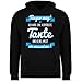 Produktbild Shirtracer Sprüche Kind - Ich Habe eine verrückte Tante Blau - 140 (9/11 Jahre) - Schwarz - Fun - JH001K - Kinder Hoodie