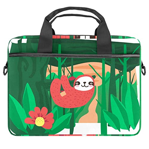 Funda bandolera para laptop de 13 a 14.5 pulgadas con diseño multicolor de tribu animal