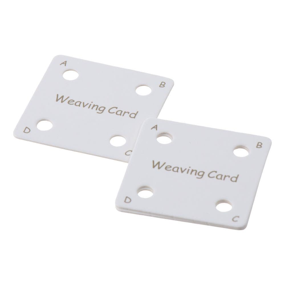 YYlingx Tablet Weaving Cards Set, 30 Pcs Weaving Card Loom Cards with 2 Pcs Shuttles for Craft Weaving Lovers - Image 4