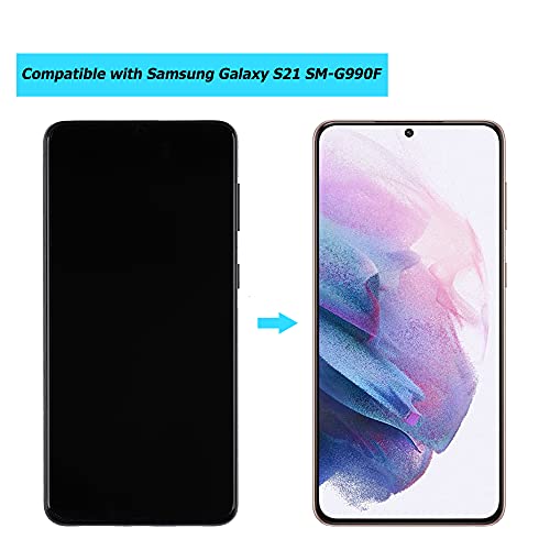 Pantalla táctil Dynamic AMOLED 2X fluida para Samsung Galaxy S21 G990F con kit de reparación 4