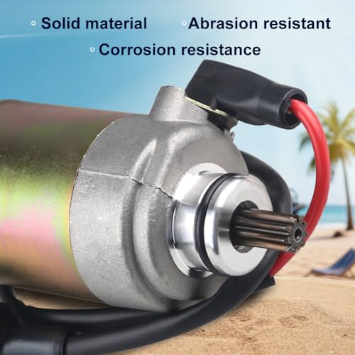 Image of WATERWICH Starter Compatible with GY6 Engine 150cc 200cc 4-Stroke ATV Dirt Bikes Scooters Go Kart Compatible with Baja Wilderness Tao Tao Coolster Jonway Roketa
