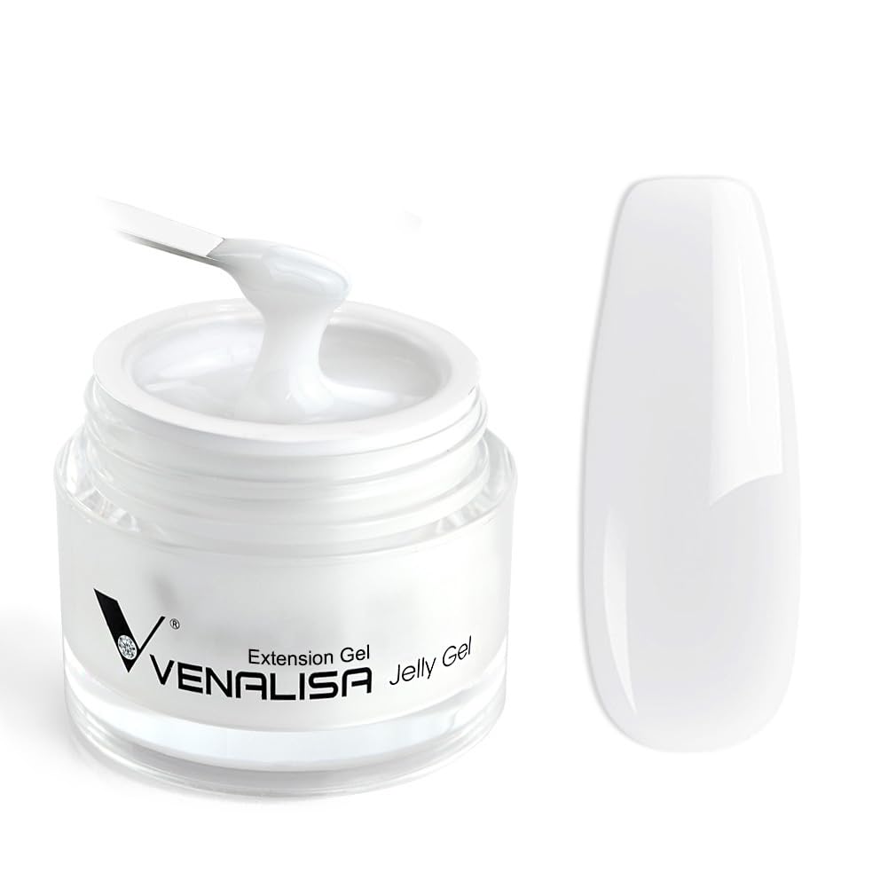 Amazon.com : VENALISA Builder Nail Gel, 50ml Milky White Hard Gel