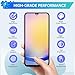 BESJMYT for Samsung Galaxy A25 Screen Replacement with Frame LCD Display Touch Digitizer Full Assembly Fix Glass with Repair Tools Kit SM-A256U SM-A256U1