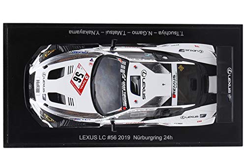 LEXUS LC #56 2019 Nürburgring 24h ミニカー Amazon | スパーク 1/43 レクサス LC #56 2019 ニュルブルクリンク24h
