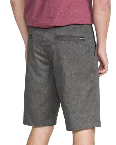 Image of Volcom Men's Vmonty Chino Shorts - 22 inch Outseam, Relaxed Fit, Durable Cotton Fabric