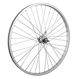 Wheel Master KT-305 Coaster Brake Rear Wheel 26 x 1.75/2.125, Silver, Alloy, 14g SS Spokes, w/Trim Kit