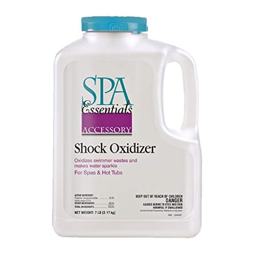 Spa Essentials 22844000 Hot Tub Shock and Oxidizer Sanitizer & Cleaner, 7 Pounds