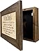 Bellewood Designs We The People Constitution Gun Concealment Furniture - Handcrafted Hidden Gun Storage Wall Decor - Hidden Safe Furniture with Magnetic Lock for Quick Access & Storage - Made in USA