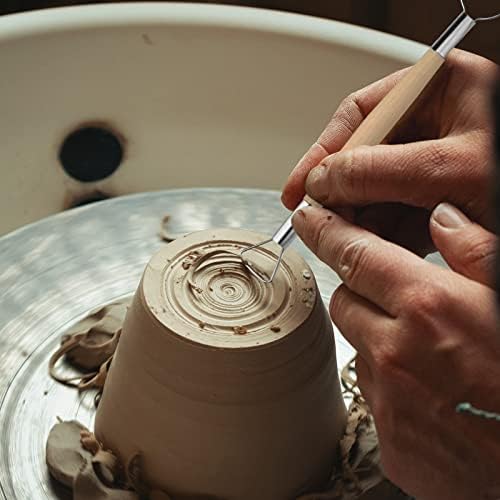 Loobas 11 PCS Clay Sculpting Tools,Polymer Tools Pottery and Supplies Ceramic Sculpture Modeling Shapin Carving for Kids Adults Beginners As the picture 4 414a2XTel4L. AC