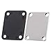 Ogrmar Neck Plate with Crews Chrome Replacement for Electric Guitar 1PCS