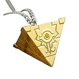 Anime Necklace MUTO Big Size 3D Millenium Puzzle Millennium Wheel Wisdom Pendant Necklace for Fans Jewelry Gift